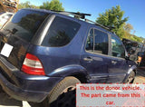 1998 - 2005 MERCEDES ML SERIES Rear Door Vent Glass Window Left Driver Side LH G
