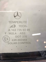 1998 - 2005 MERCEDES ML SERIES Rear Door Vent Glass Window Left Driver Side LH G