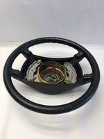 1990 MERCEDES 300E Steering with Contact Ring Control Wheel Black PN 1244640228