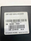2012 - 2013 HYUNDAI ACCENT Body Control Module Unit Assembly BCM Receiver OEM M