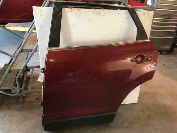 2012 MAZDA CX9  2007 - 2014 Genuine Rear Back Door Shell Red Left Driver Side LH