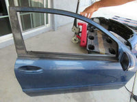 2002-2005 MERCEDES Benz C CLASS Right Front Door Shell Mirror Glass Switch Blue