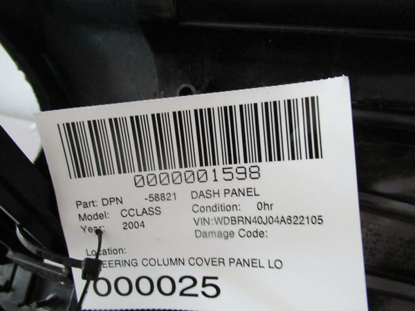 2002-2005 MERCEDES C-CLASS C230 Dashboard Dash Panel Left Driver Side OEM LH