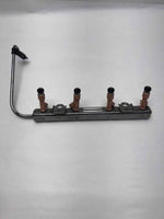 2014 TOYOTA PRIUS C Fuel Injection Rail W/ Four Fuel Injectors 4 Cylinder
