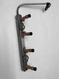 2014 TOYOTA PRIUS C Fuel Injection Rail W/ Four Fuel Injectors 4 Cylinder