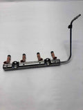 2014 TOYOTA PRIUS C Fuel Injection Rail W/ Four Fuel Injectors 4 Cylinder