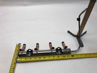 2014 TOYOTA PRIUS C Fuel Injection Rail W/ Four Fuel Injectors 4 Cylinder