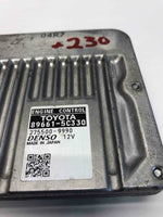 TOYOTA PRIUS 2014 Engine Brain Box Electronic Control Module 89661-5C330