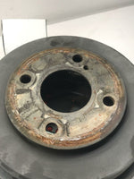 2015 FORD FIESTA Rear Brake Drum Rotor Assembly Right Passenger Side Hatchback