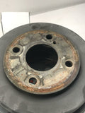 2015 FORD FIESTA Rear Brake Drum Rotor Assembly Right Passenger Side Hatchback