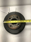 2015 FORD FIESTA Rear Brake Drum Rotor Assembly Right Passenger Side Hatchback