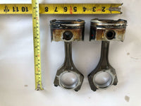 SUBARU XV CROSSTREK 2015 Two Pcs Piston W/ Connecting Assembly