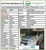 2014 CHEVY SPARK 2014 - 2015 Engine Alternator Assembly