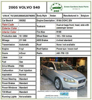 2005 VOLVO 40 SERIES Steering Column Upper and Lower Cover 30680133