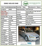 2005 VOLVO 40 SERIES Used Original Rear Back Middle LH or RH Head Rest Black