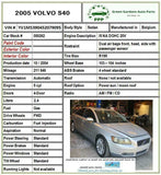 2005 VOLVO 40 SERIES Fuel Injection Rai w/ Fuel Injectors w/o Turbo 2.4L OEM