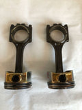 2005 VOLVO 40 SERIES Two Engine Piston W/ Connecting Rod Pin Bushing Assy.
