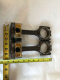 2005 VOLVO 40 SERIES Two Engine Piston W/ Connecting Rod Pin Bushing Assy.
