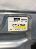 2004 - 2011 VOLVO 40 SERIES Rear Door Window Regulator w/ Trim Passenger Right