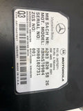 2002 MERCEDES E-CLASS Communication Telephone Control Module A2038205826