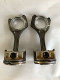 2015 SUBARU XV CROSSTEK Engine Piston & Connecting Rod Assembly 2pcs 2.0L