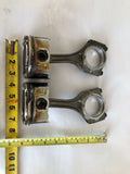 2015 SUBARU XV CROSSTEK Engine Piston & Connecting Rod Assembly 2pcs 2.0L