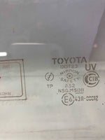1997 - 2001 TOYOTA CAMRY Sedan Front Passenger Door Glass Window Right Side RH