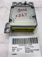 2003 - 2004 NISSAN MURANO SRS Safety Restraint System Control Module 98820CA010