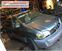 1999 TOYOTA SIENNA Engine Oil Pick Up Tube 3.0L FWD Automatic Transmission G