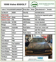 1996 VOLVO 850 Front Seat Belt Right Passenger Side RH