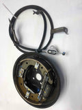 NISSAN VERSA 2014 Drum Brake Shoe Kit Backing Plate Rear Back Left Driver Side