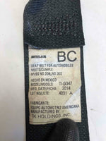 2014 NISSAN VERSA  Rear Back Seat Belt Safety Seatbelt Left Driver Side Interior