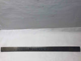 2001 MERCEDES ML SERIES Front Door Aluminum Sill Plate Cover Interior Assembly