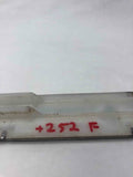 2001 MERCEDES ML SERIES Front Door Aluminum Sill Plate Cover Interior Assembly