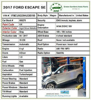 2017 FORD ESCAPE Front Emergency Floor Foot Brake Pedal Assey. AV61-2467-GB G
