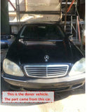 2000 - 2002 MERCEDES S-CLASS Front Bumper Upper Grille Grill 220 Type Sedan G