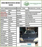 2002 MERCEDES S-CLASS PML BAS ABS ESP Control Module Unit 0315450932 G