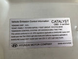 2007 - 2012 HYUNDAI VERACRUZ Front Hood Bonnet Panel Assembly G