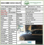 2004 - 2005 BMW 325I AC Air Compressor Code 64526916232 G