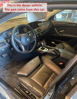 2008 BMW 535I Front Center Dashboard Radio Bezel Trim Carrier Bracket G