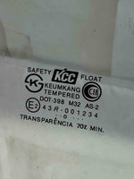 2000 - 2002 HYUNDAI ACCENT Front Door Glass Window Htbk (3 Dr) Right Side RH G