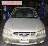 2000 - 2002 HYUNDAI ACCENT Rear Fuel Filler Cap and Door Gas Tank Cover Lid G