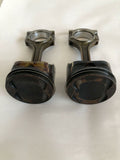 2017 FORD FIESTA 1.6L Engine Piston With Connecting Rod Assembly Two 2 Pieces M