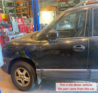 2003 HYUNDAI SANTA FE Front Door Side View Mirror Right Passenger Side RH G