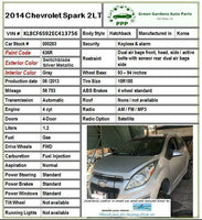 2014 - 2015 CHEVROLET SPARK AC A/C Air Conditioner Condenser G