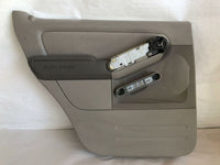 2006 FORD EXPLORER Rear Inner Door Trim Panel Cloth Left Side LH G