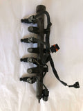 2001 HYUNDAI ACCENT Fuel Injector Rail With Injectors & Wiring 1.6L G