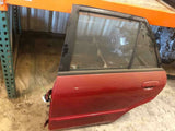 2002 MAZDA PROTEGE Rear Electric Door Assembly Paint Code A3E Left Side LH