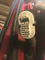 2002 MAZDA PROTEGE Rear Electric Door Assembly Paint Code A3E Left Side LH