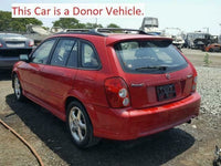 2002 MAZDA PROTEGE Rear Electric Door Assembly Paint Code A3E Left Side LH